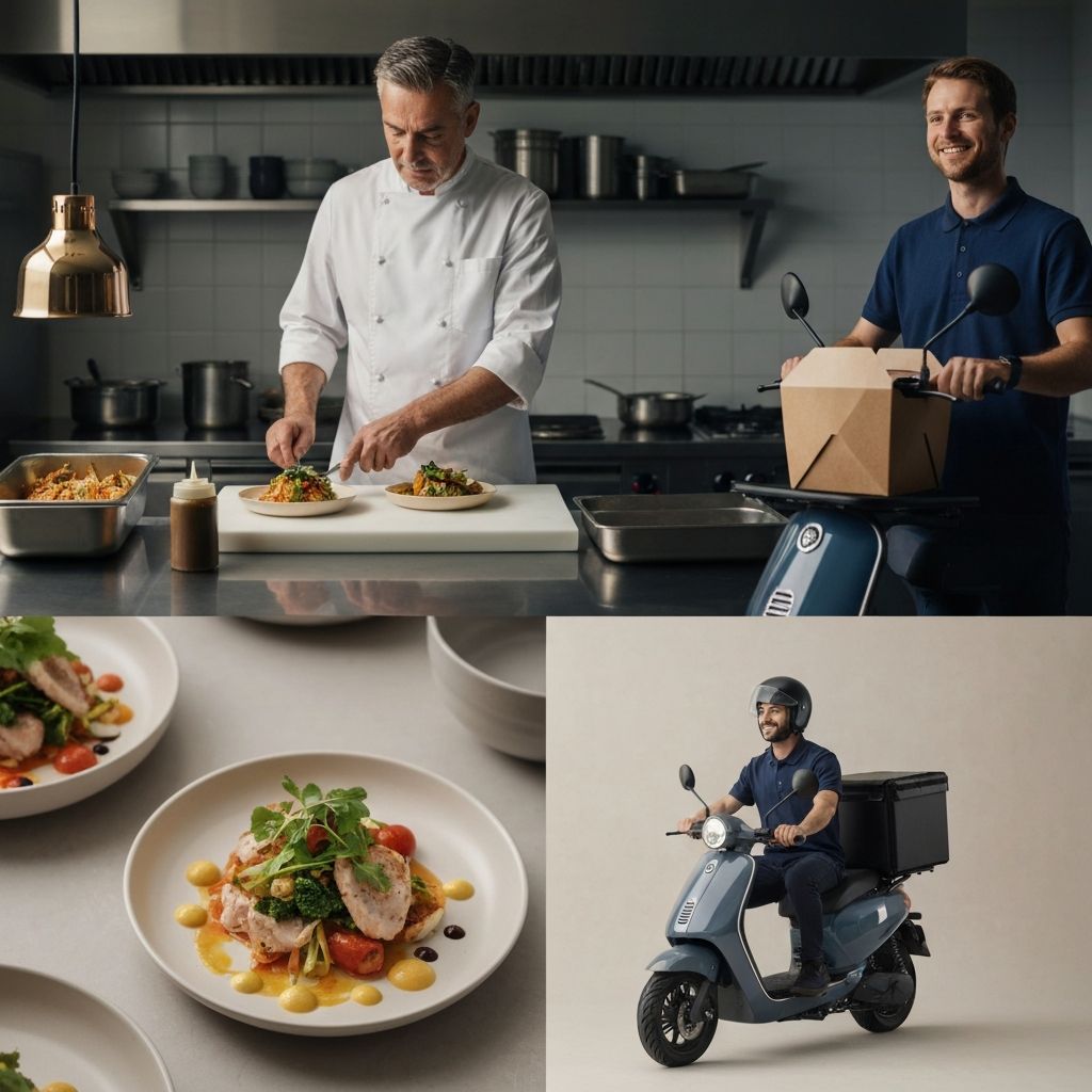 Lieferung und Preparation